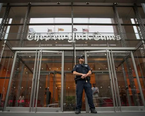 Donald Trump Alleges New York Times of Acting as Democratic Party Mouthpiece in Lawsuit Case
